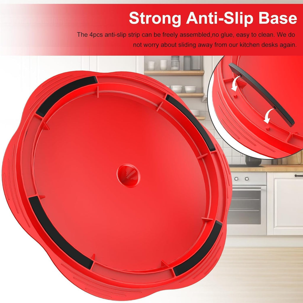 Twist Chicken Shredder Tool with Anti-Slip Base & Transparent Lid Kitchen Accessories Zevon