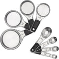 Good Grips 8-Piece Stainless Steel Measuring Cups and Spoons Set Zevon