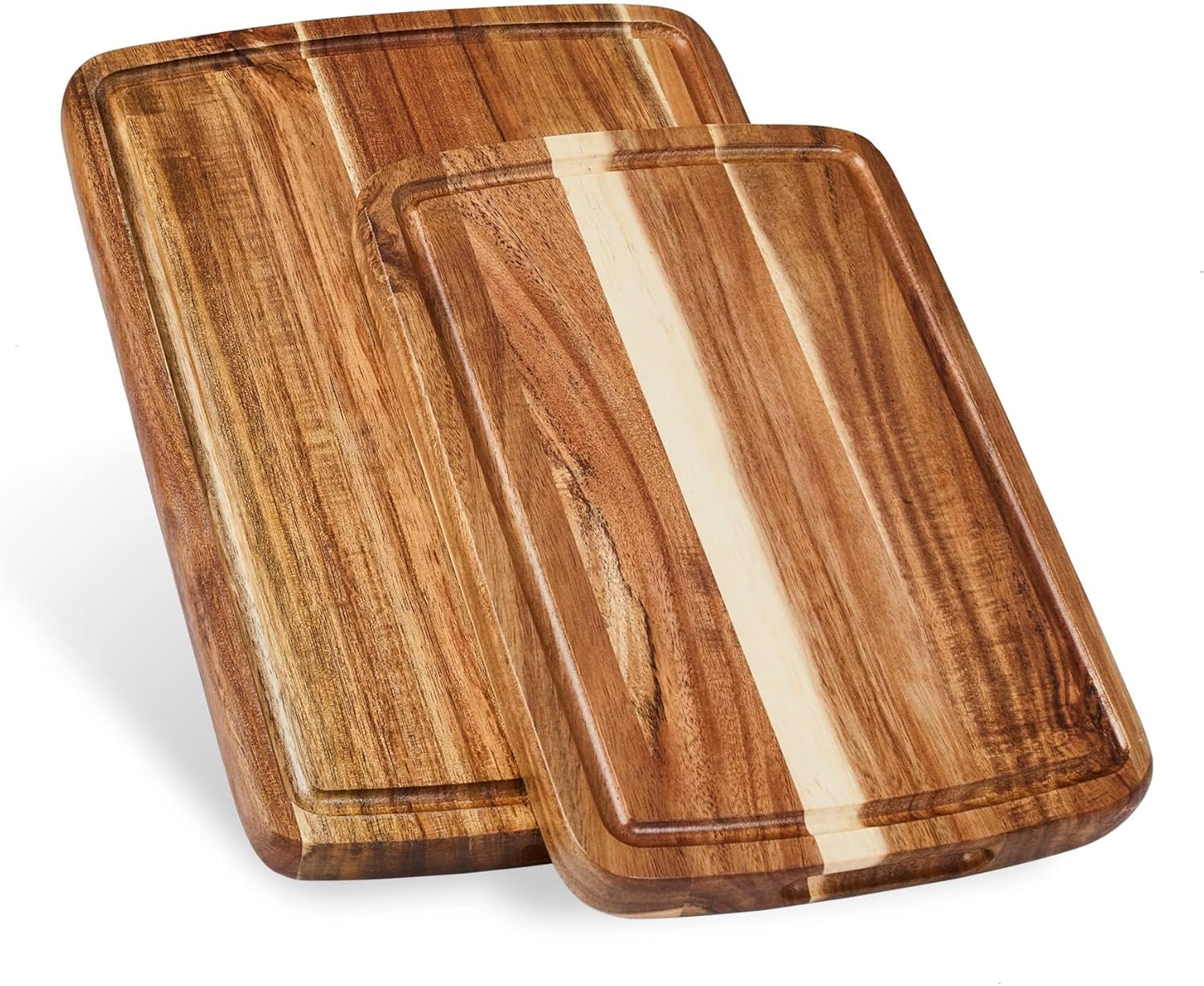 Wood Cutting Board Set with Juice Groove Zevon